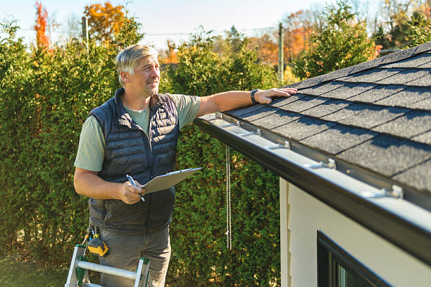 Professional Roofing technician working in Lewiston, MN